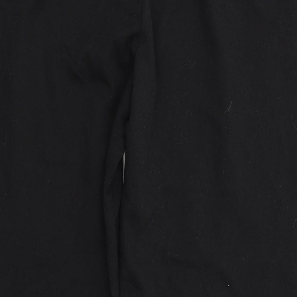 Studio Womens Black   Sweatpants Trousers Size 16 L28 in