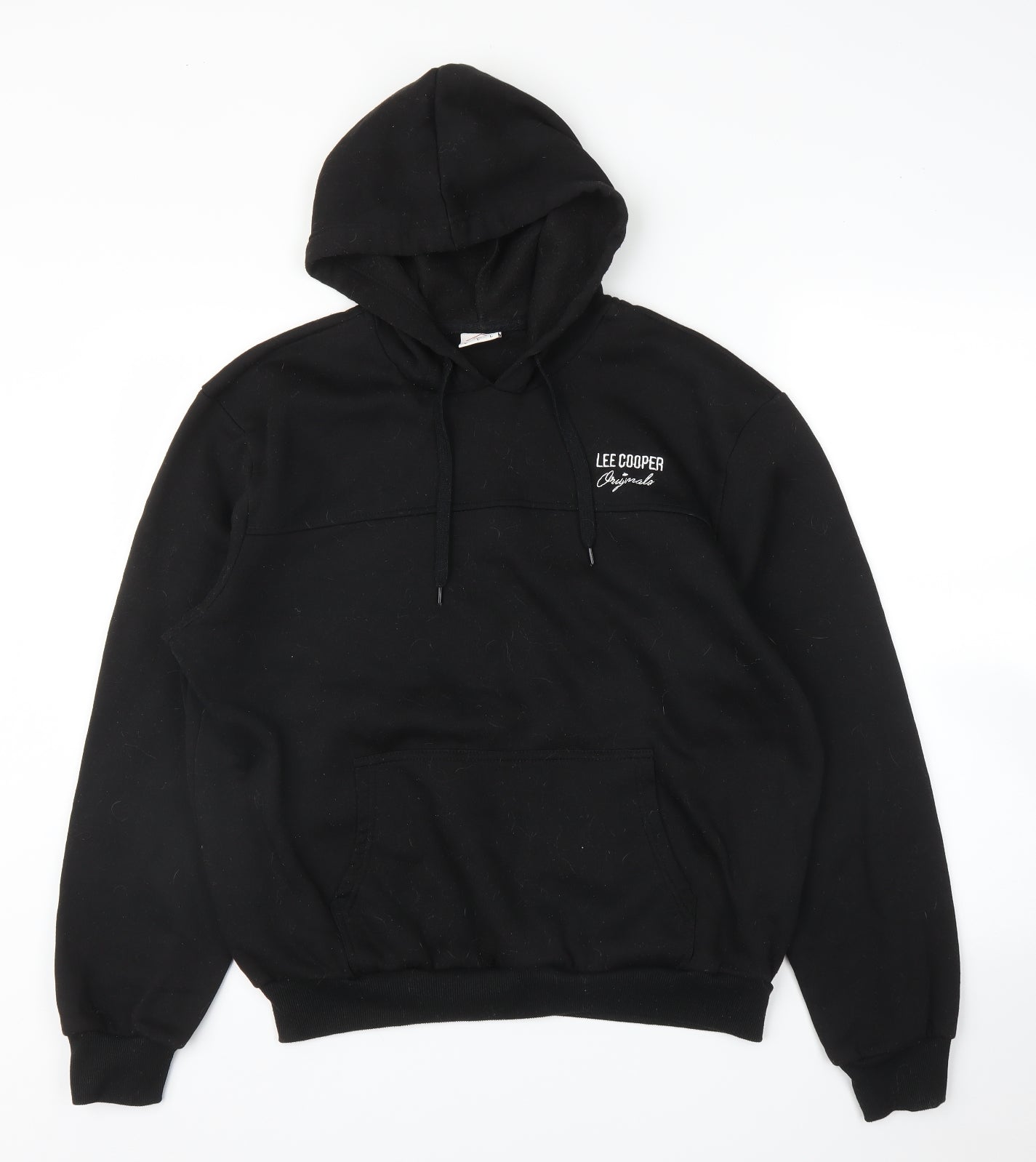 Lee Cooper Mens Black   Pullover Hoodie Size XL