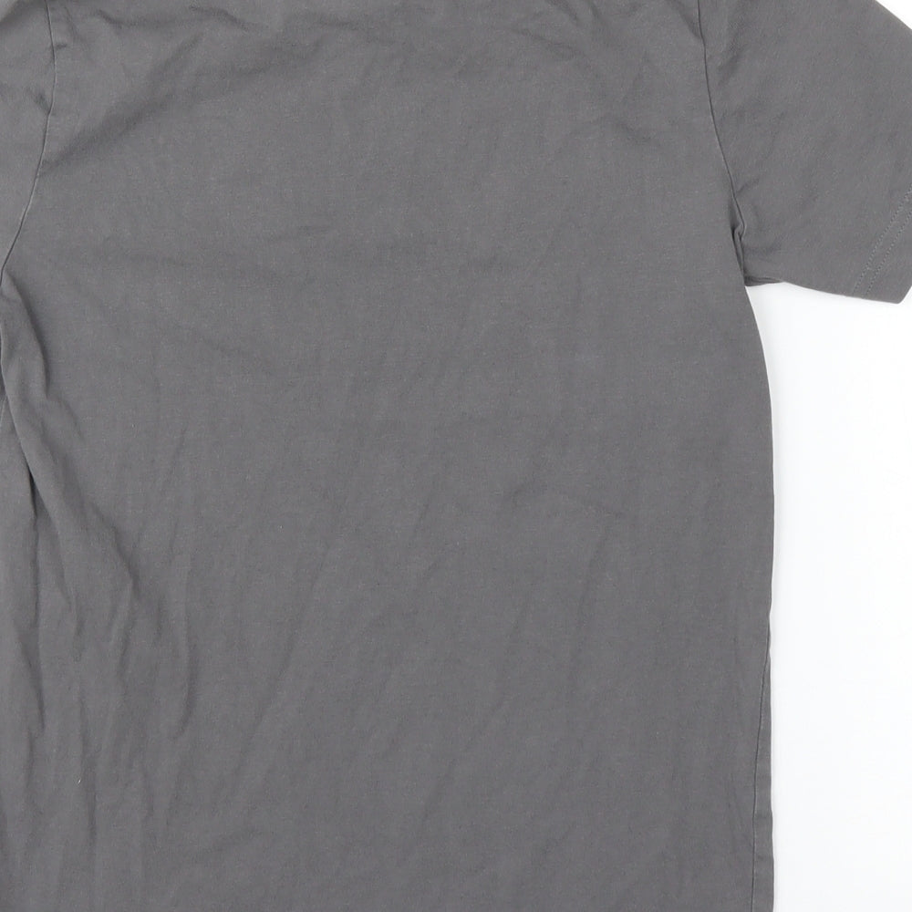 adidas Boys Grey   Basic T-Shirt Size 11 Years