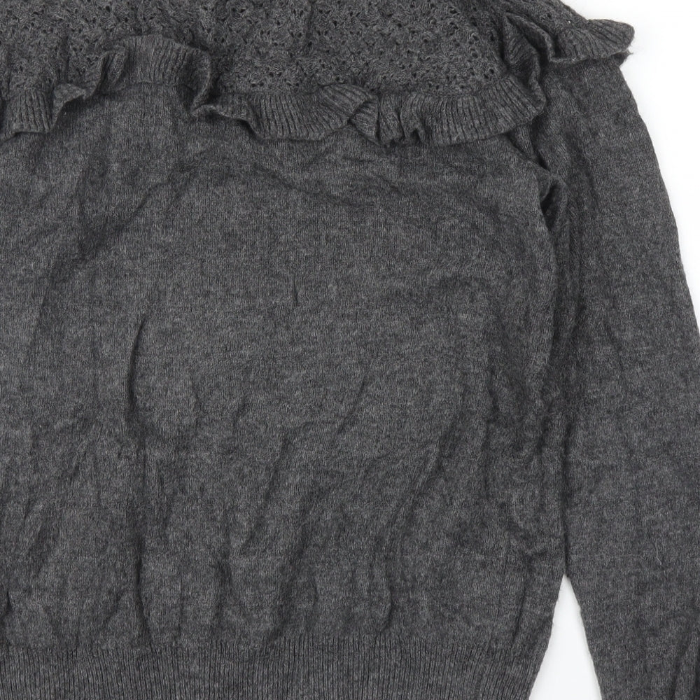 NEXT Womens Grey   Pullover Jumper Size 14