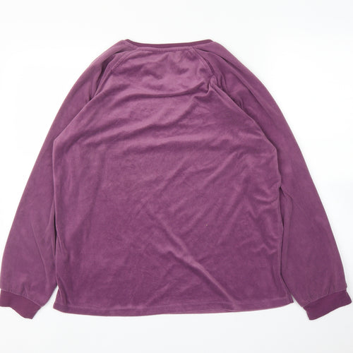 Primark Womens Purple   Pullover Jumper Size 12  - PJ top