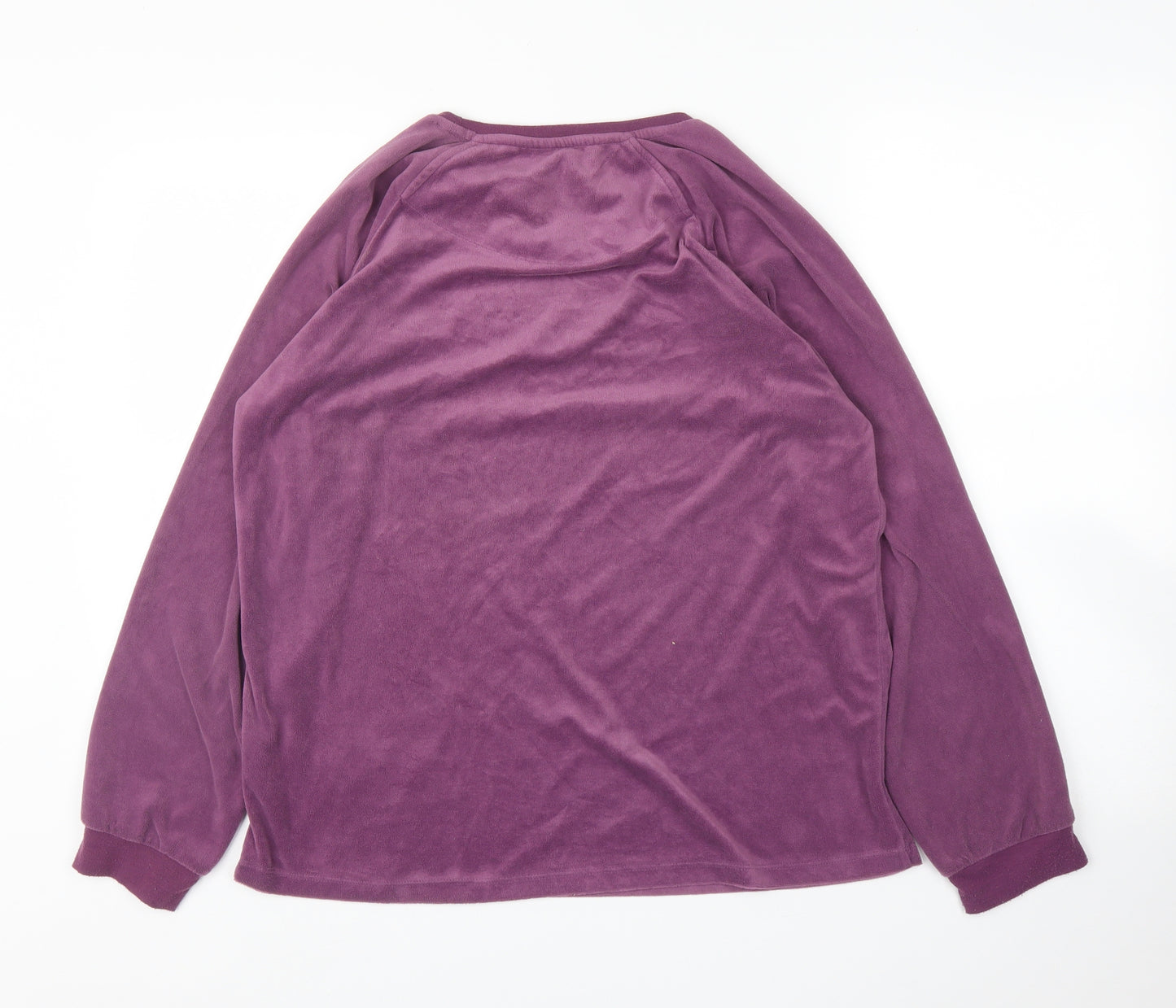 Primark Womens Purple   Pullover Jumper Size 12  - PJ top