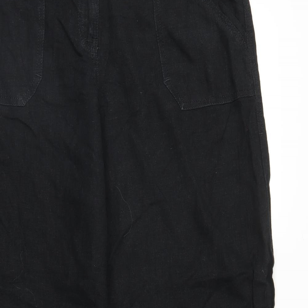 NEXT Womens Black   Trousers  Size 14 L30 in