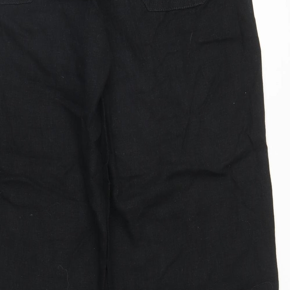 NEXT Womens Black   Trousers  Size 14 L30 in