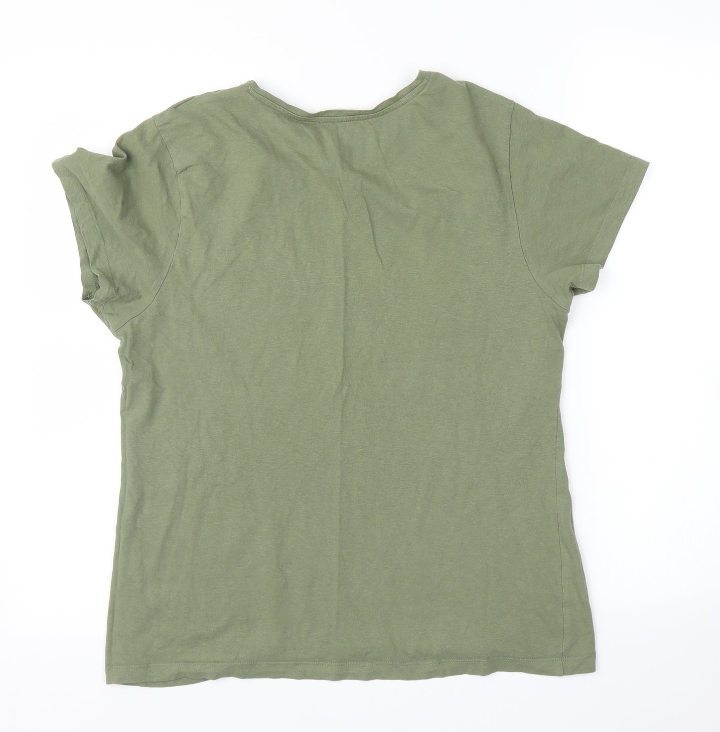 Primark Womens Green   Basic T-Shirt Size 12