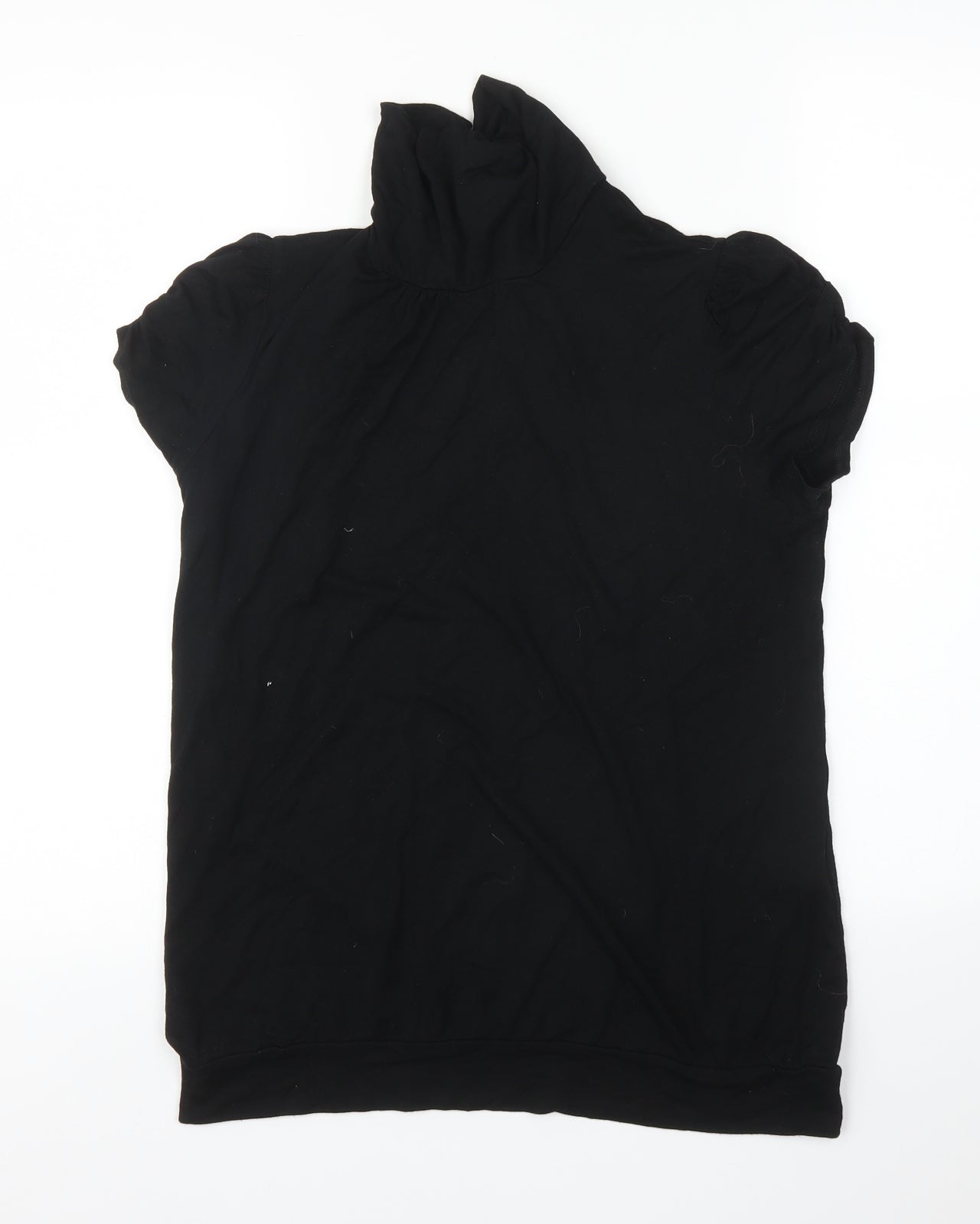 Dorothy Perkins Womens Black   Basic Blouse Size 14