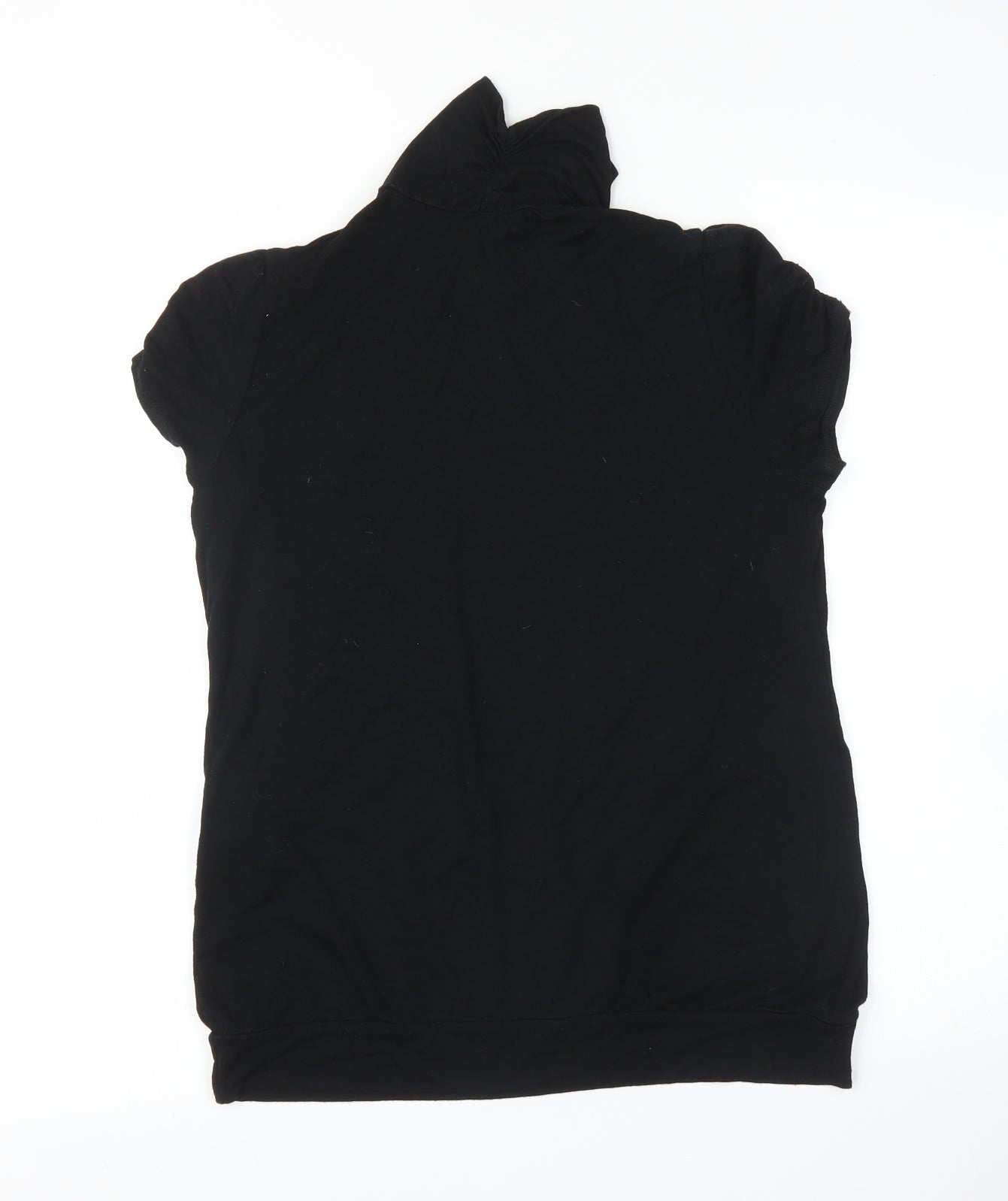 Dorothy Perkins Womens Black   Basic Blouse Size 14