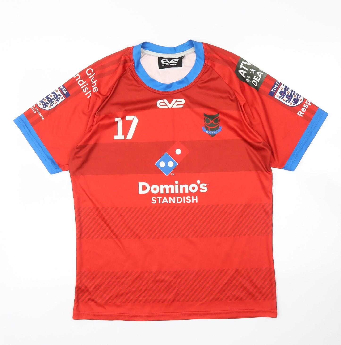 EV2 Sportswear Mens Red   Basic T-Shirt Size M