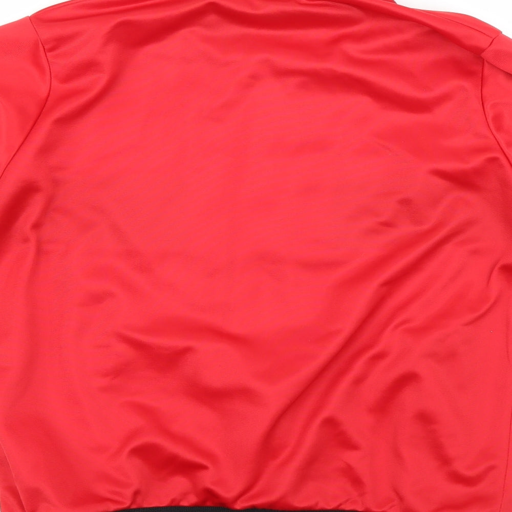 Manchester United Boys Red   Basic Jacket Jacket Size XL