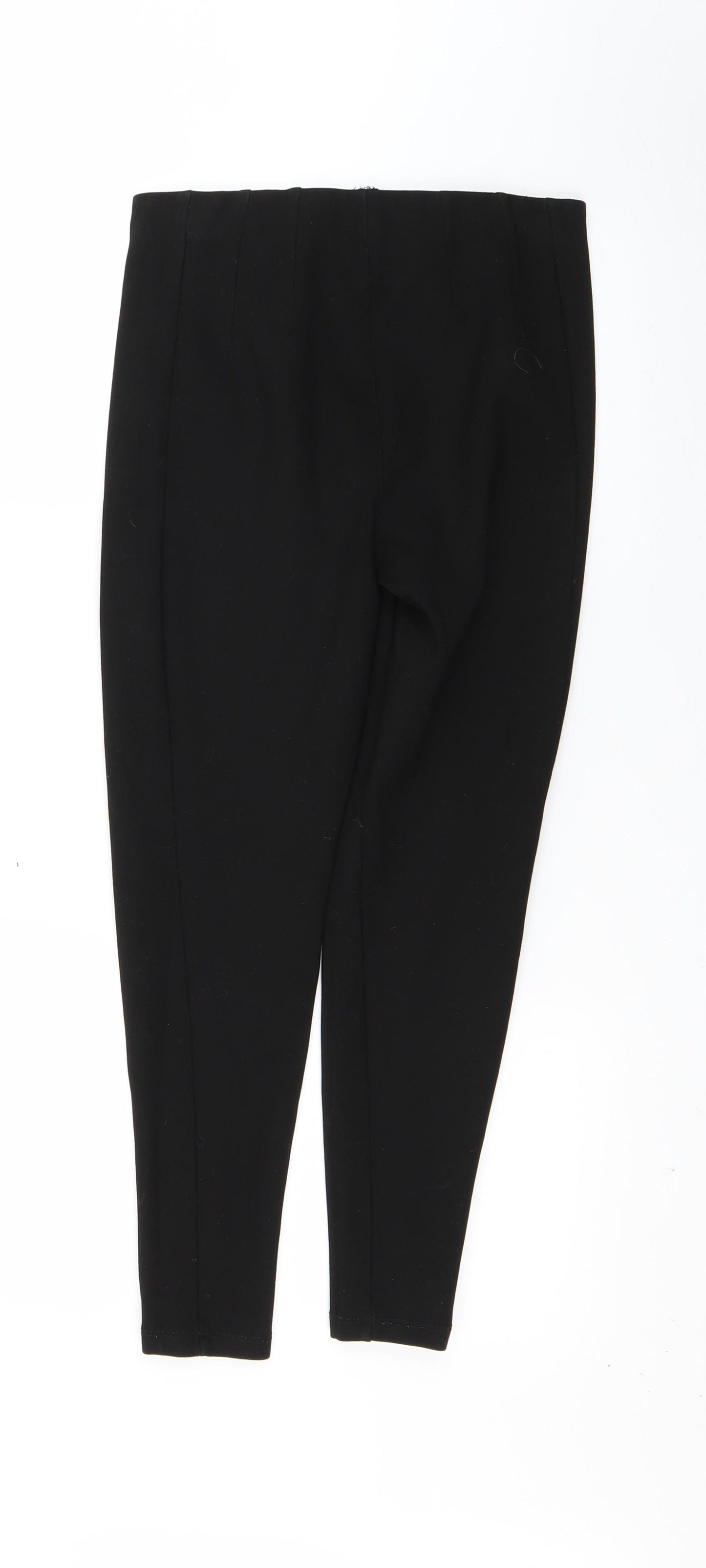 NEXT Womens Black   Trousers  Size 10 L23 in