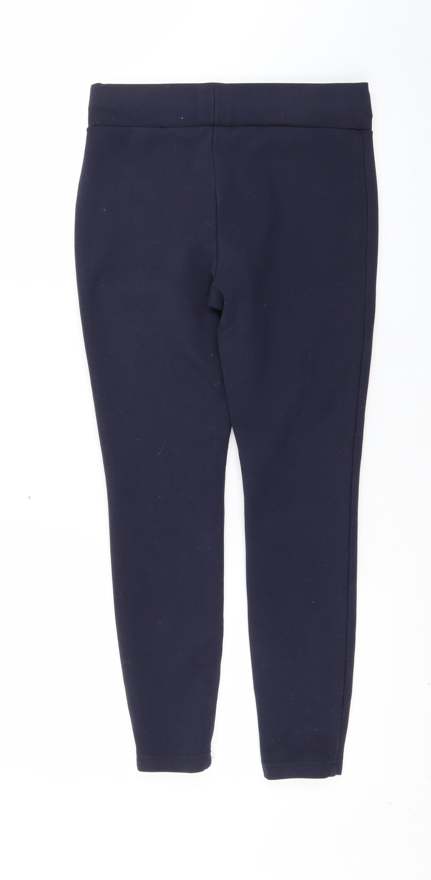 NEXT Womens Blue   Cropped Leggings Size 10 L22.5 in