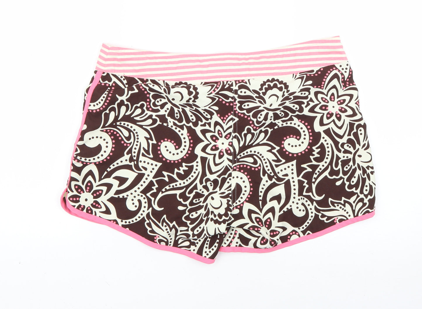 NEXT Womens Multicoloured Floral  Chino Shorts Size 10