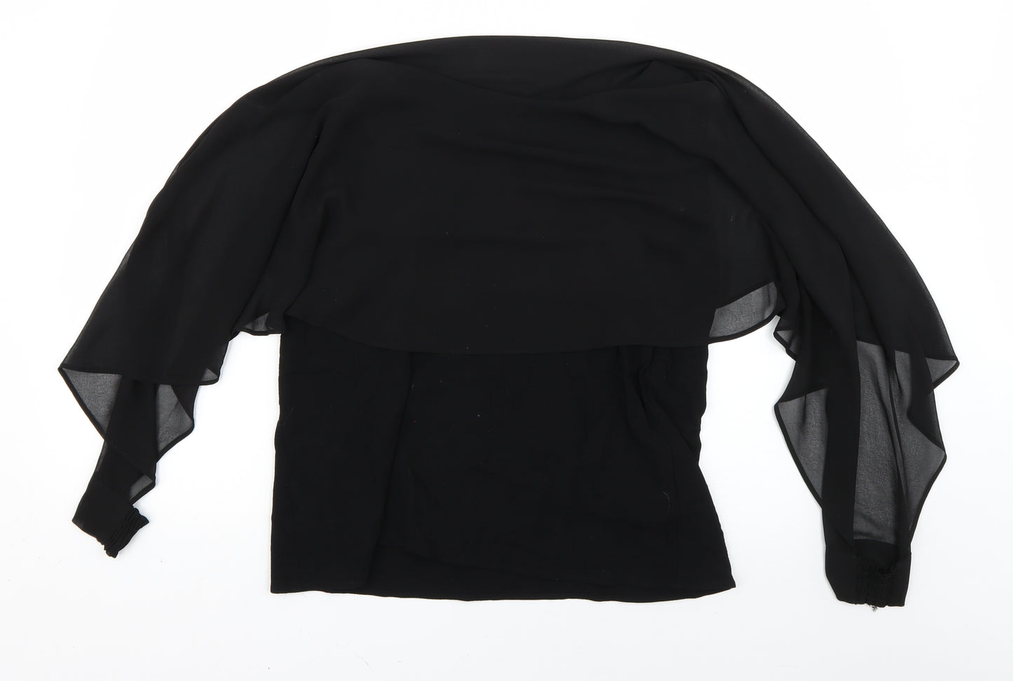 Zara Womens Black   Basic Blouse Size XL
