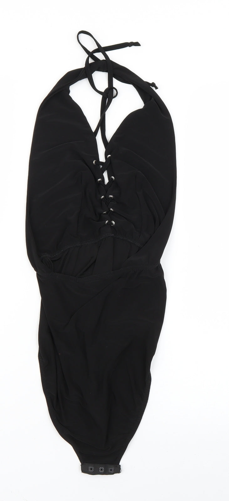 Boohoo Womens Black   Basic Blouse Size 8