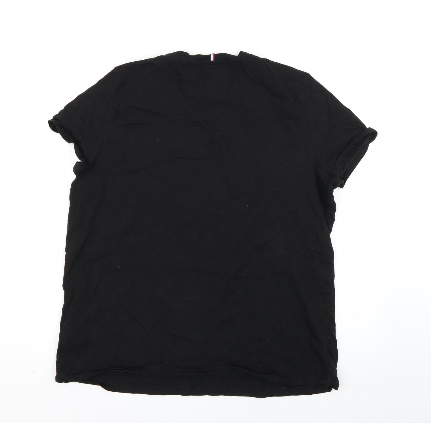Tommy Hilfiger Womens Black   Basic T-Shirt Size 3XL