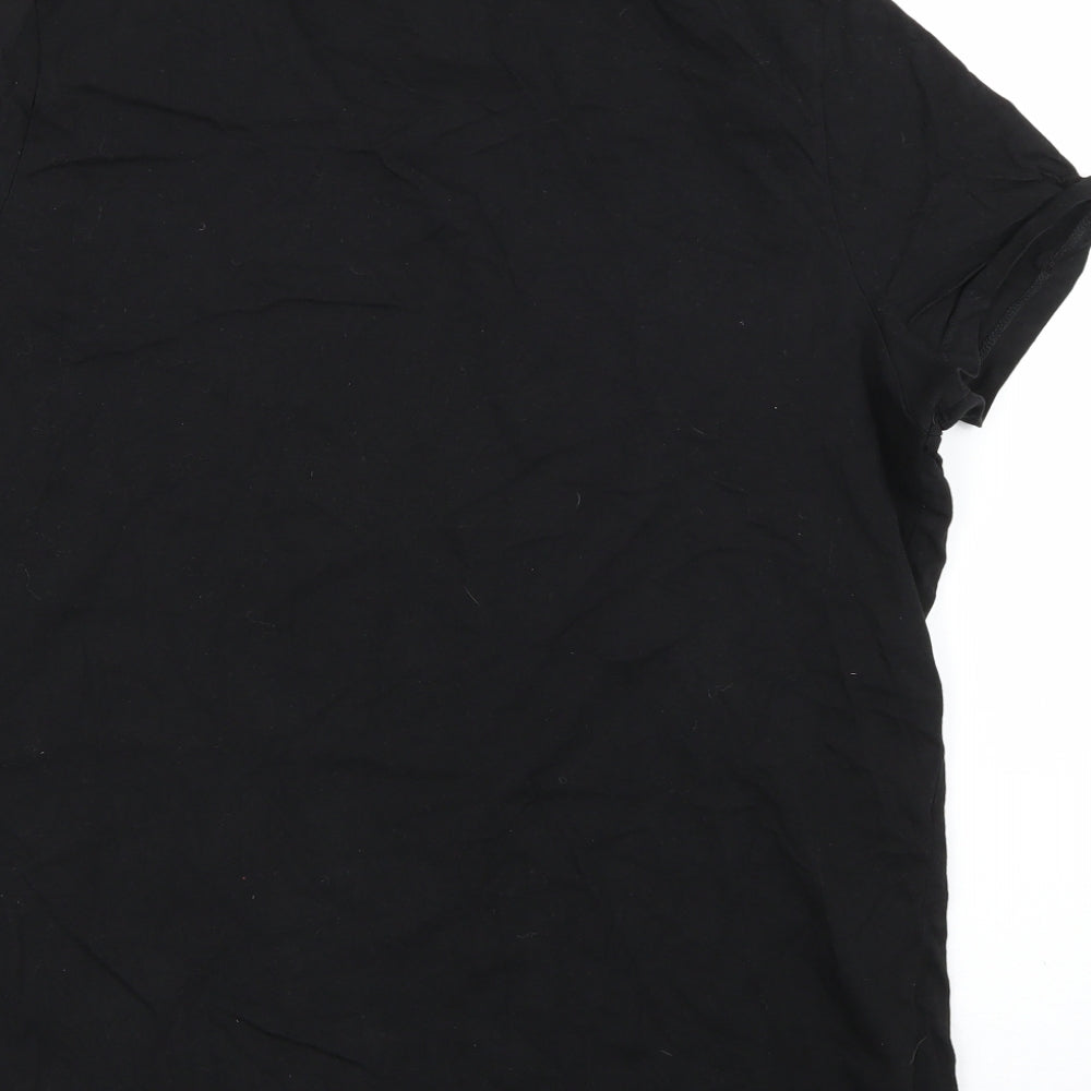 Tommy Hilfiger Womens Black   Basic T-Shirt Size 3XL
