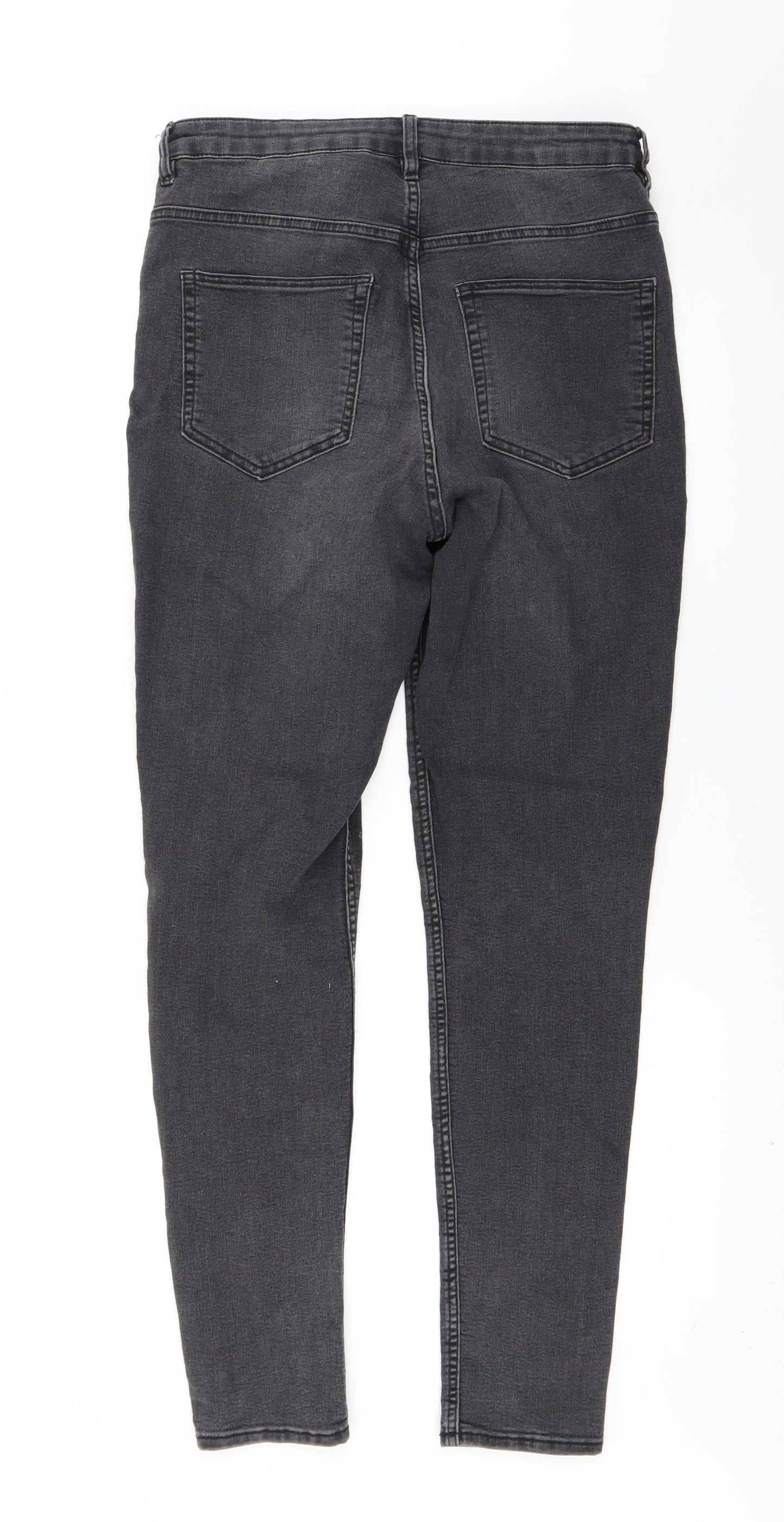 H&M Womens Black   Skinny Jeans Size 14 L29 in
