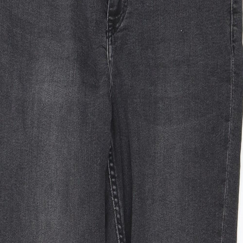 H&M Womens Black   Skinny Jeans Size 14 L29 in