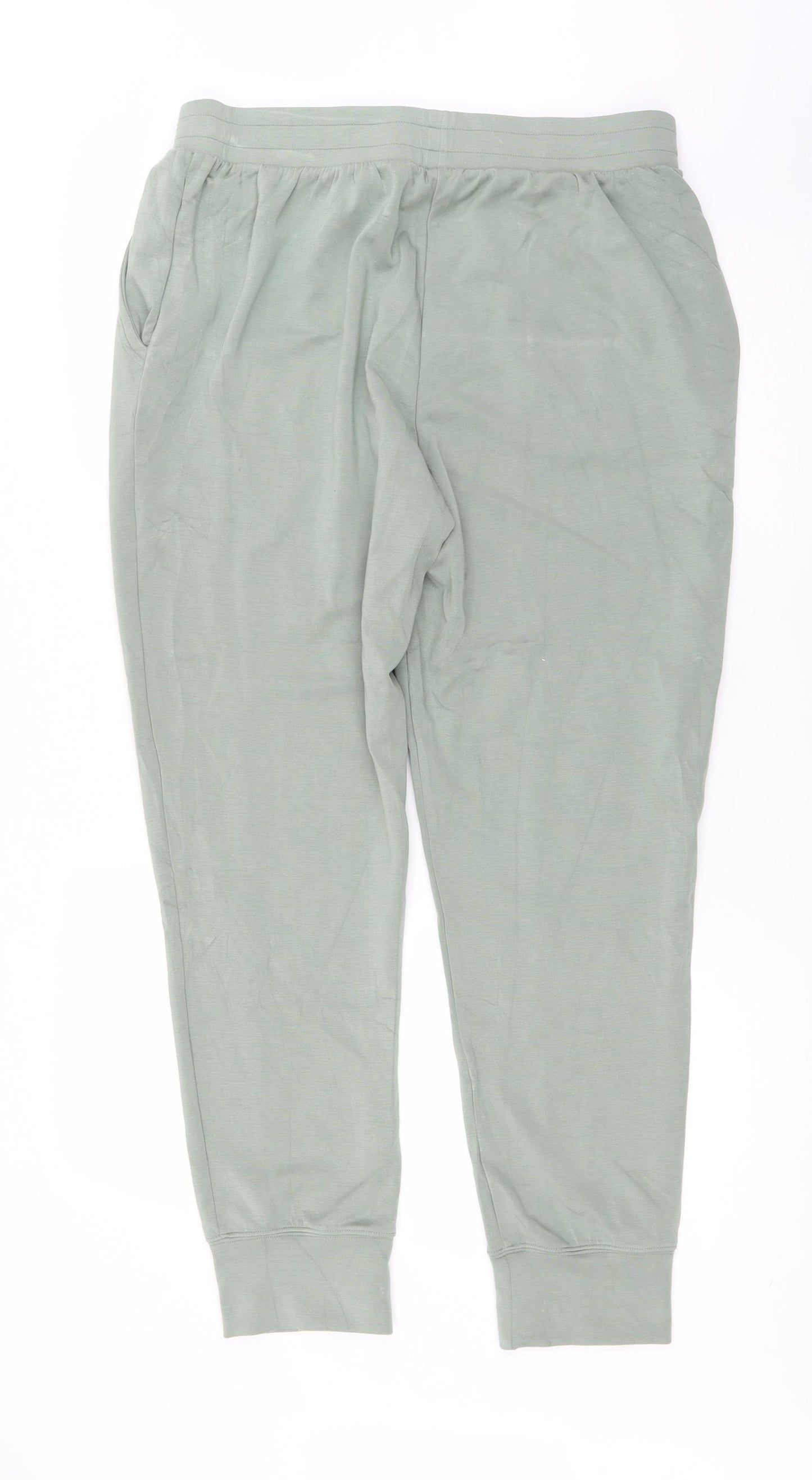 F&F Womens Green   Jogger Trousers Size 16 L28 in