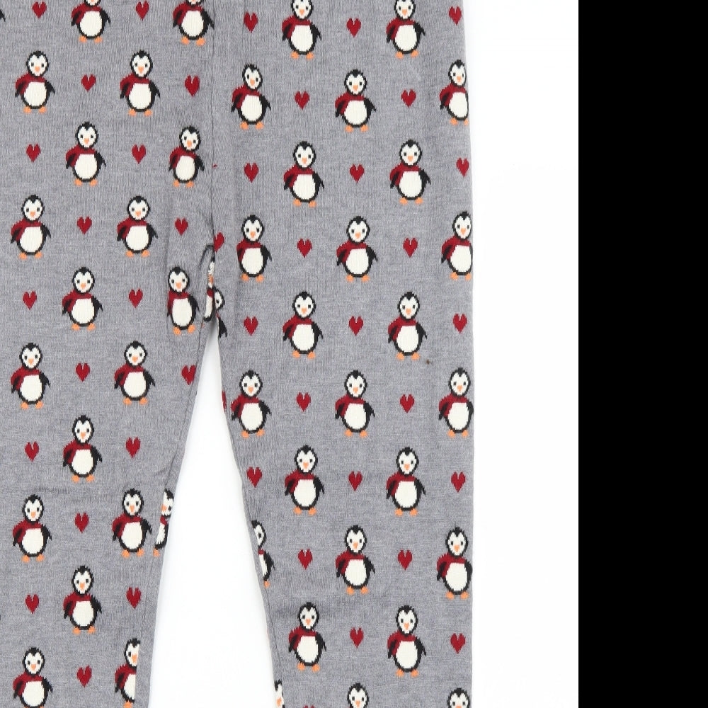 Atmosphere Womens Grey Solid  Capri Pyjama Pants Size 18