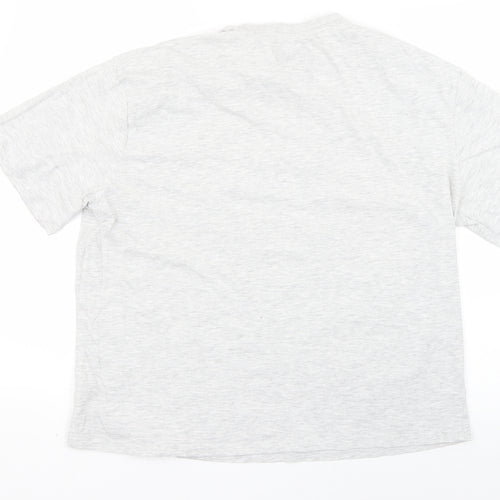 TU Womens Grey   Basic T-Shirt Size 16  - david bowie