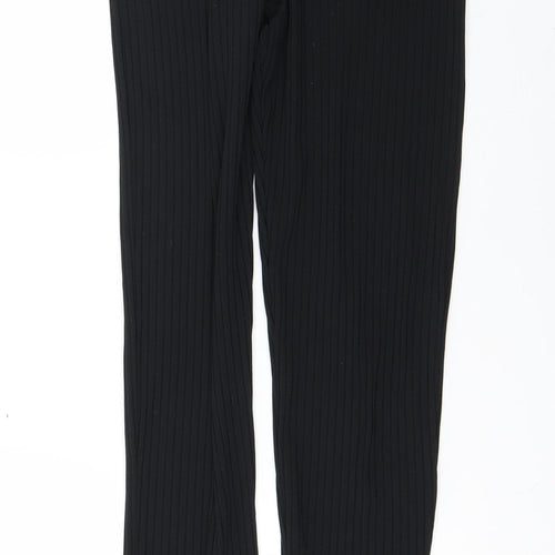 Boohoo Womens Black   Trousers  Size 10 L33.5 in