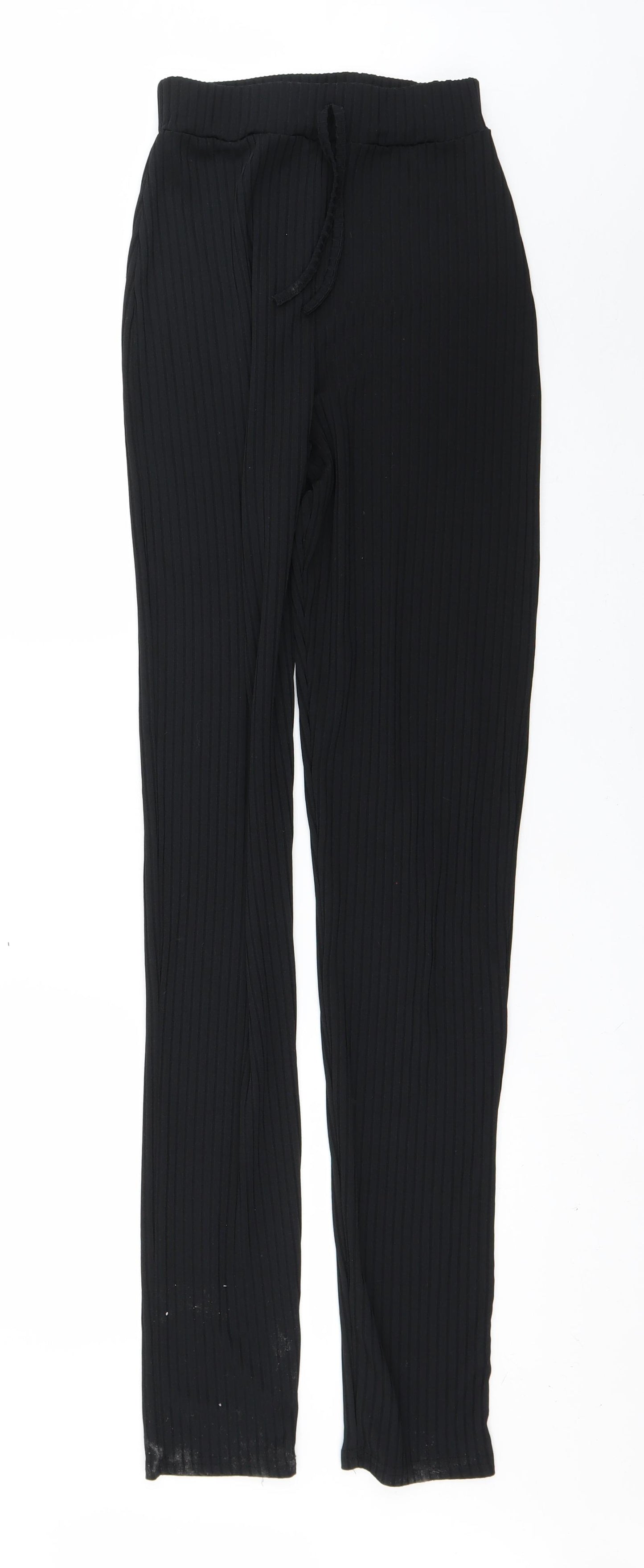 Boohoo Womens Black   Trousers  Size 10 L33.5 in
