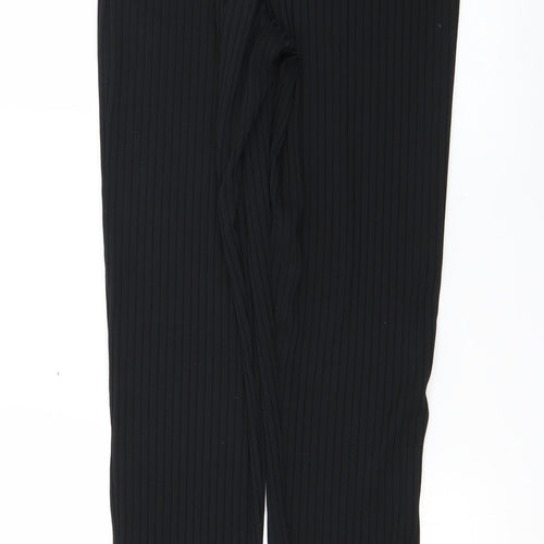Boohoo Womens Black   Trousers  Size 10 L33.5 in