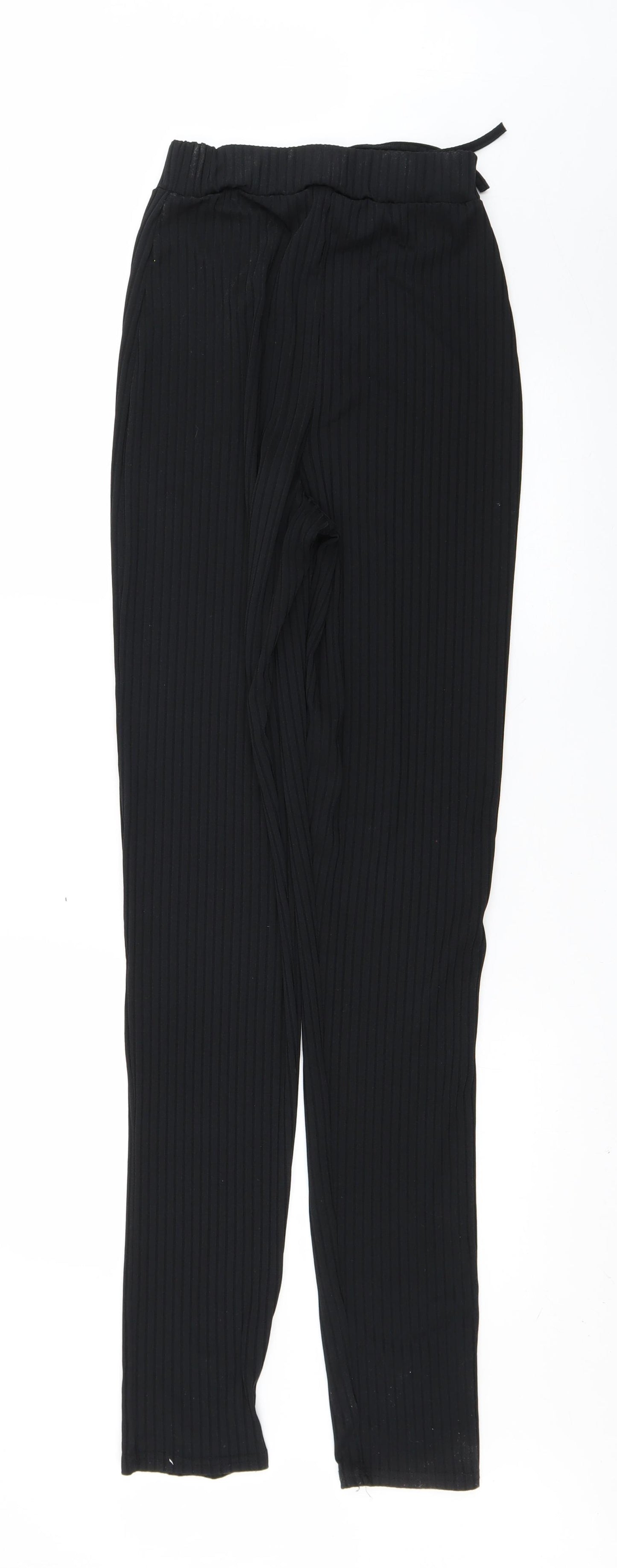 Boohoo Womens Black   Trousers  Size 10 L33.5 in