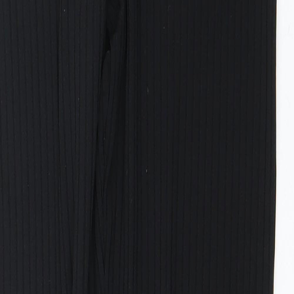 Boohoo Womens Black   Trousers  Size 10 L33.5 in