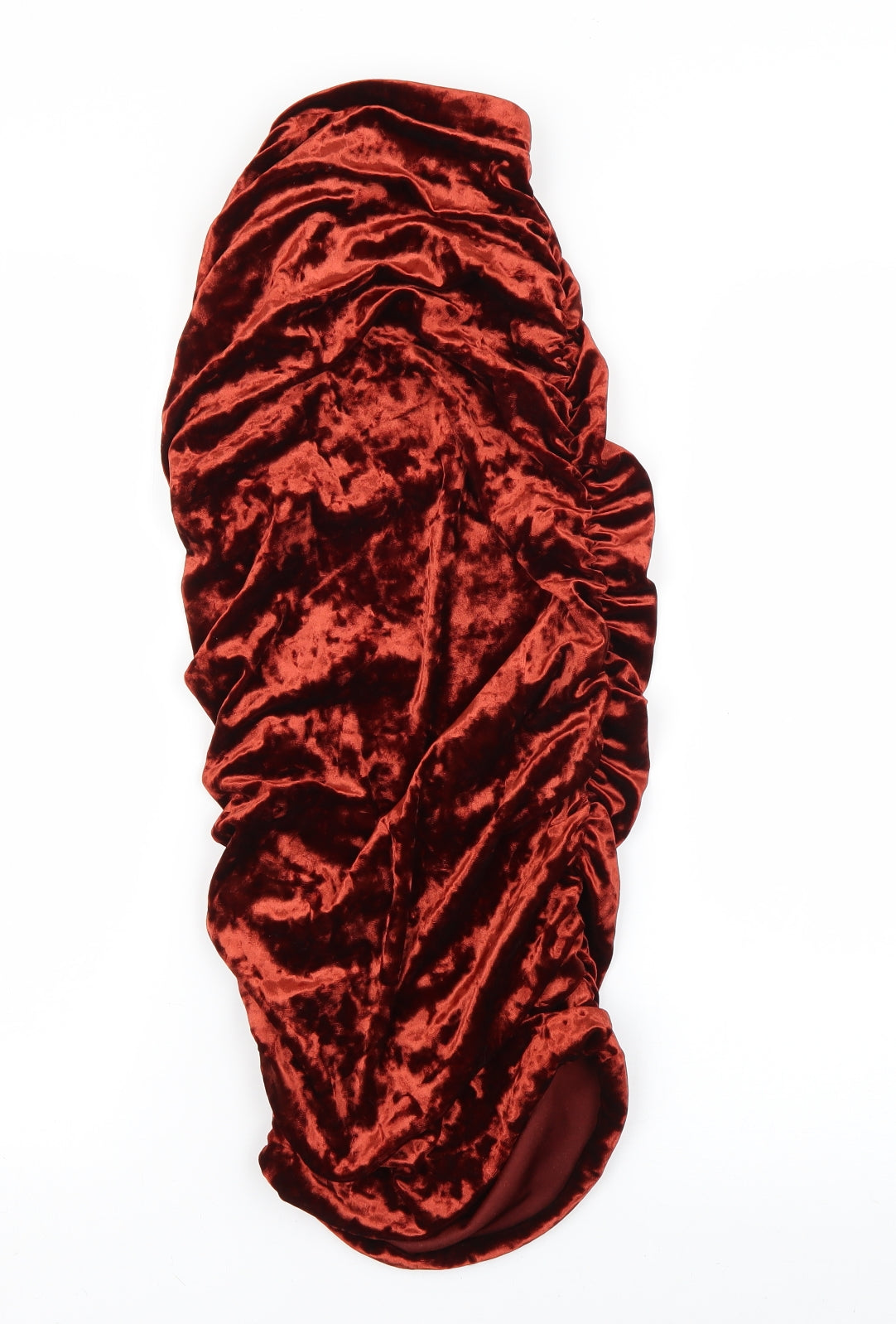 PRETTYLITTLETHING Womens Brown   Maxi Skirt Size 8