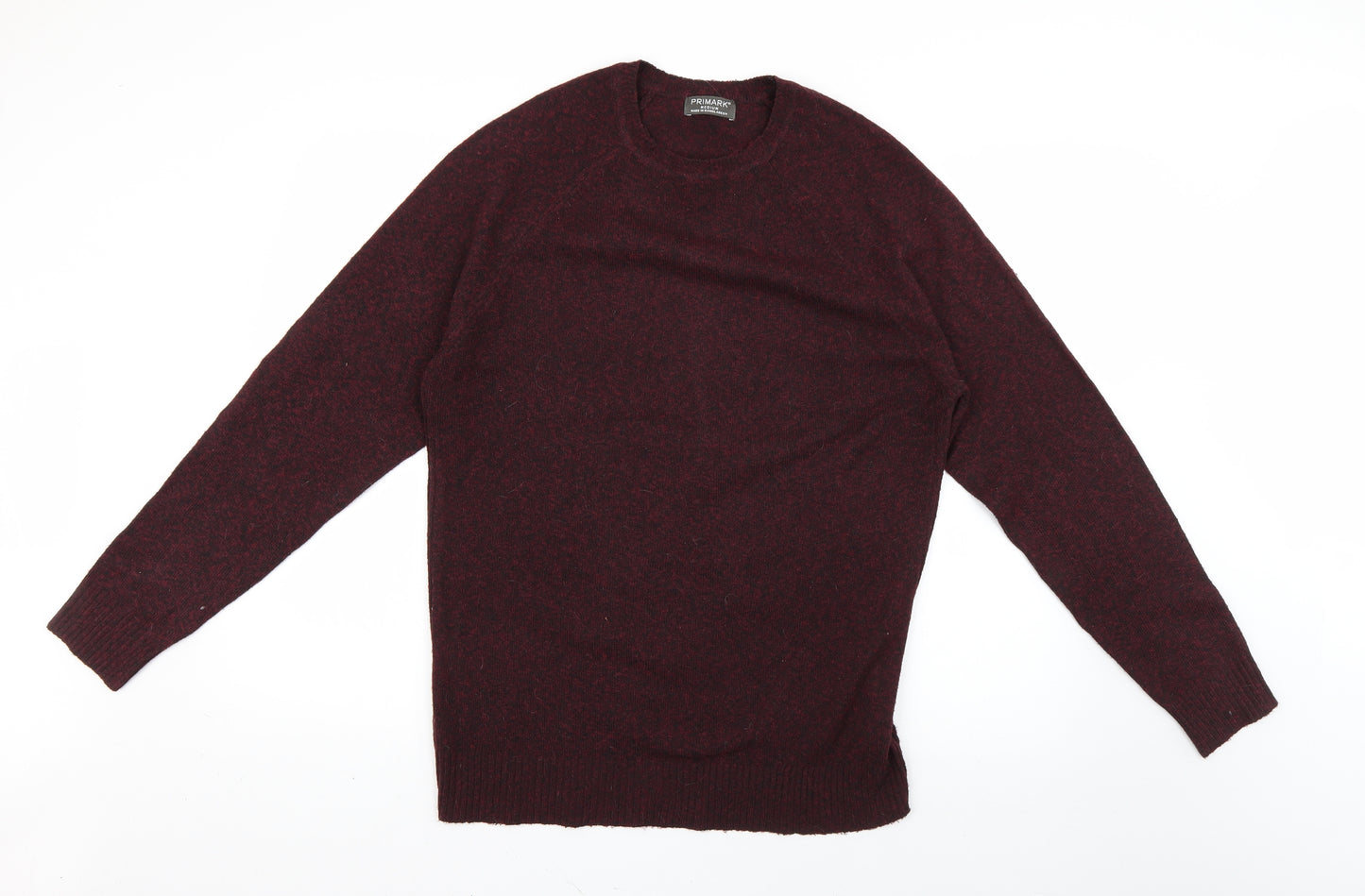 Primark Mens Red   Pullover Jumper Size M