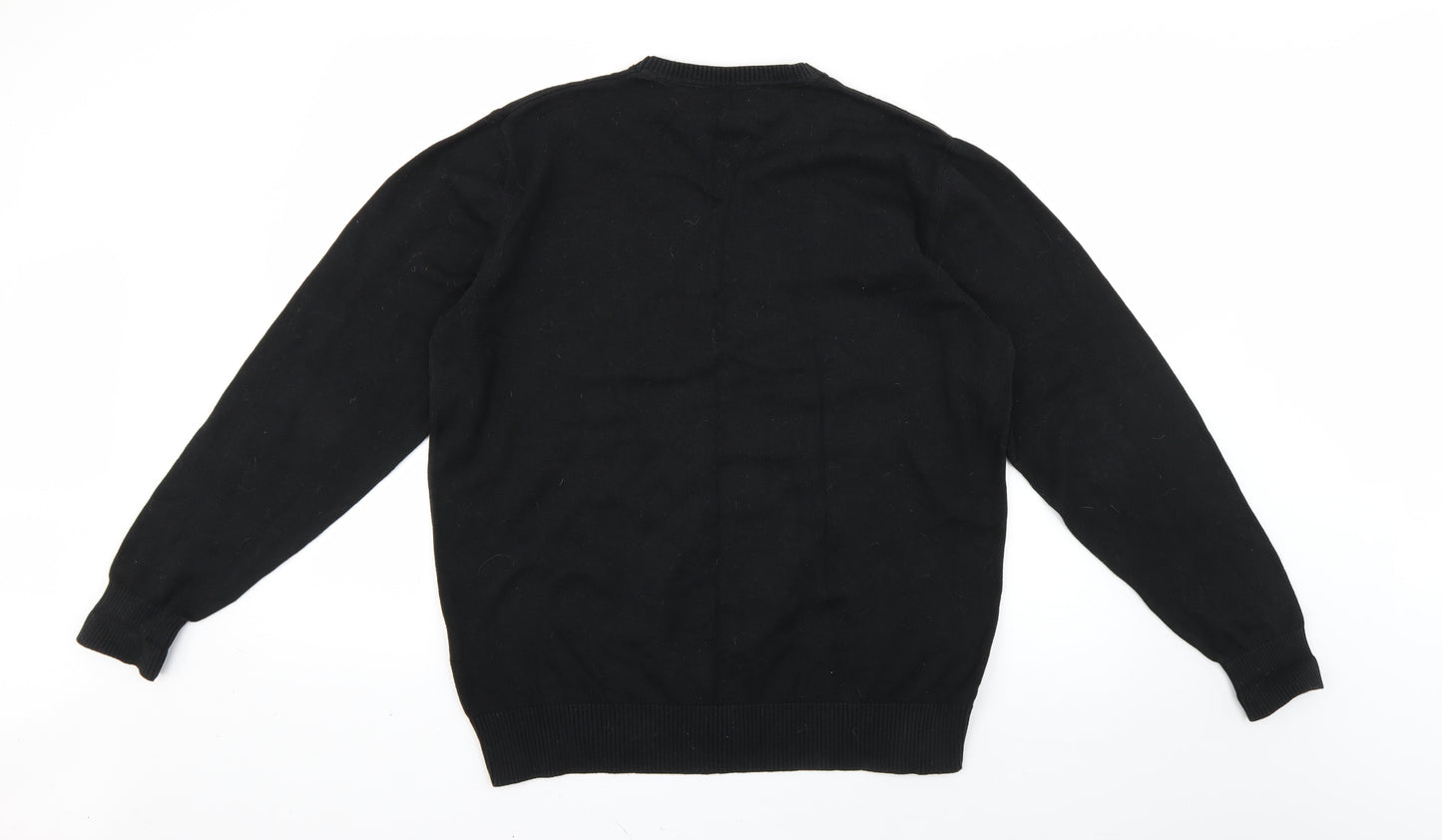 Tommy Hilfiger Mens Black   Pullover Jumper Size M