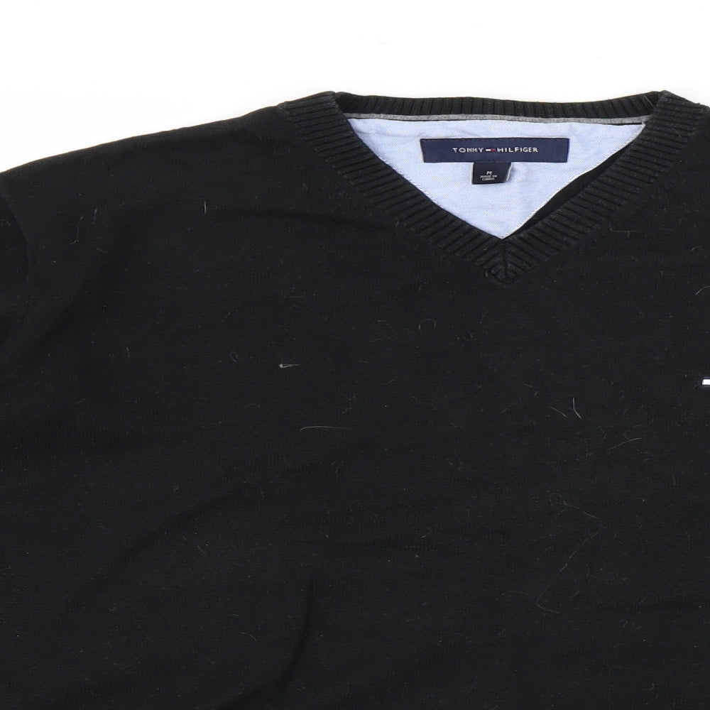 Tommy Hilfiger Mens Black   Pullover Jumper Size M
