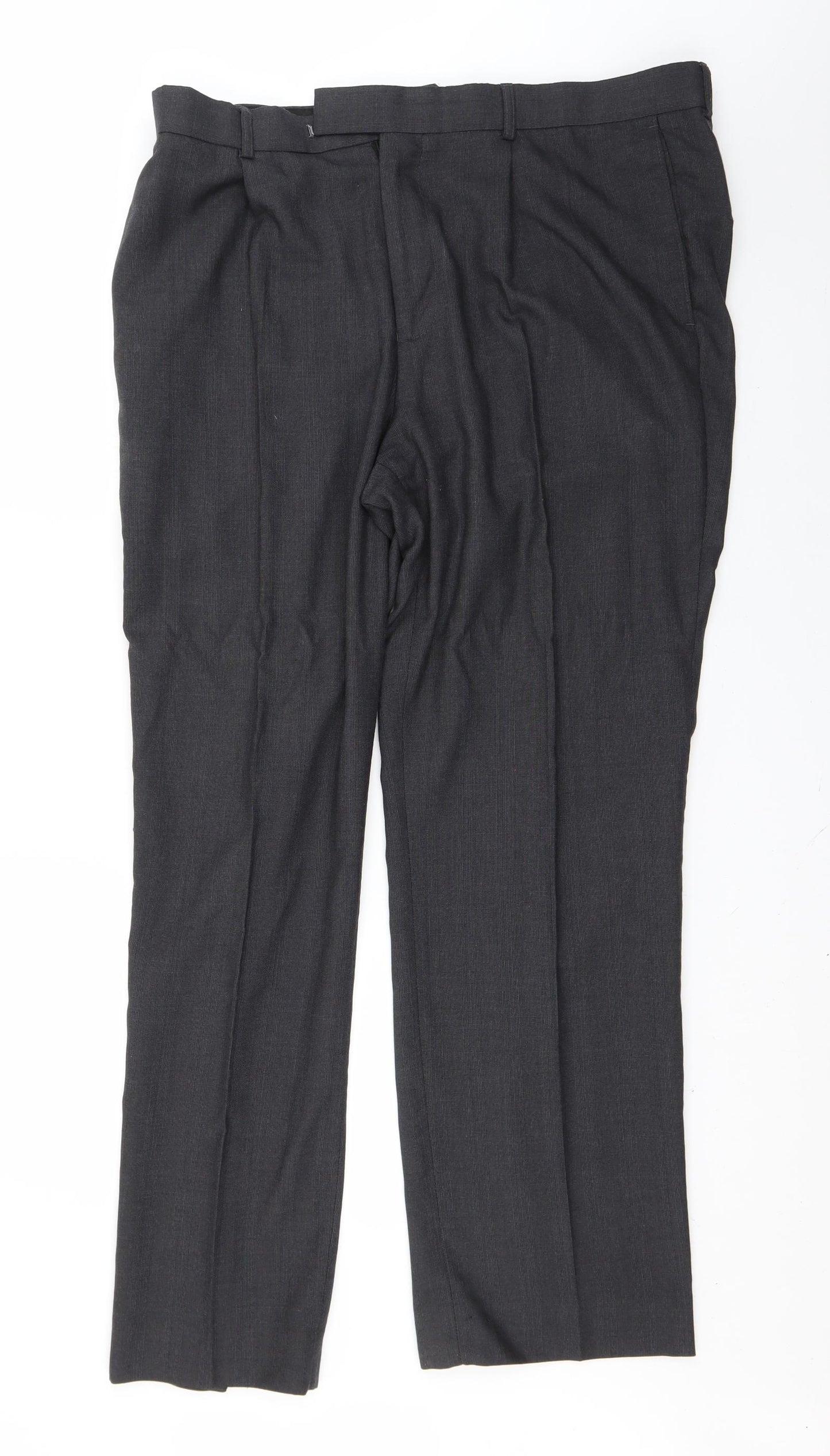 George Mens Grey   Trousers  Size 38 L31 in