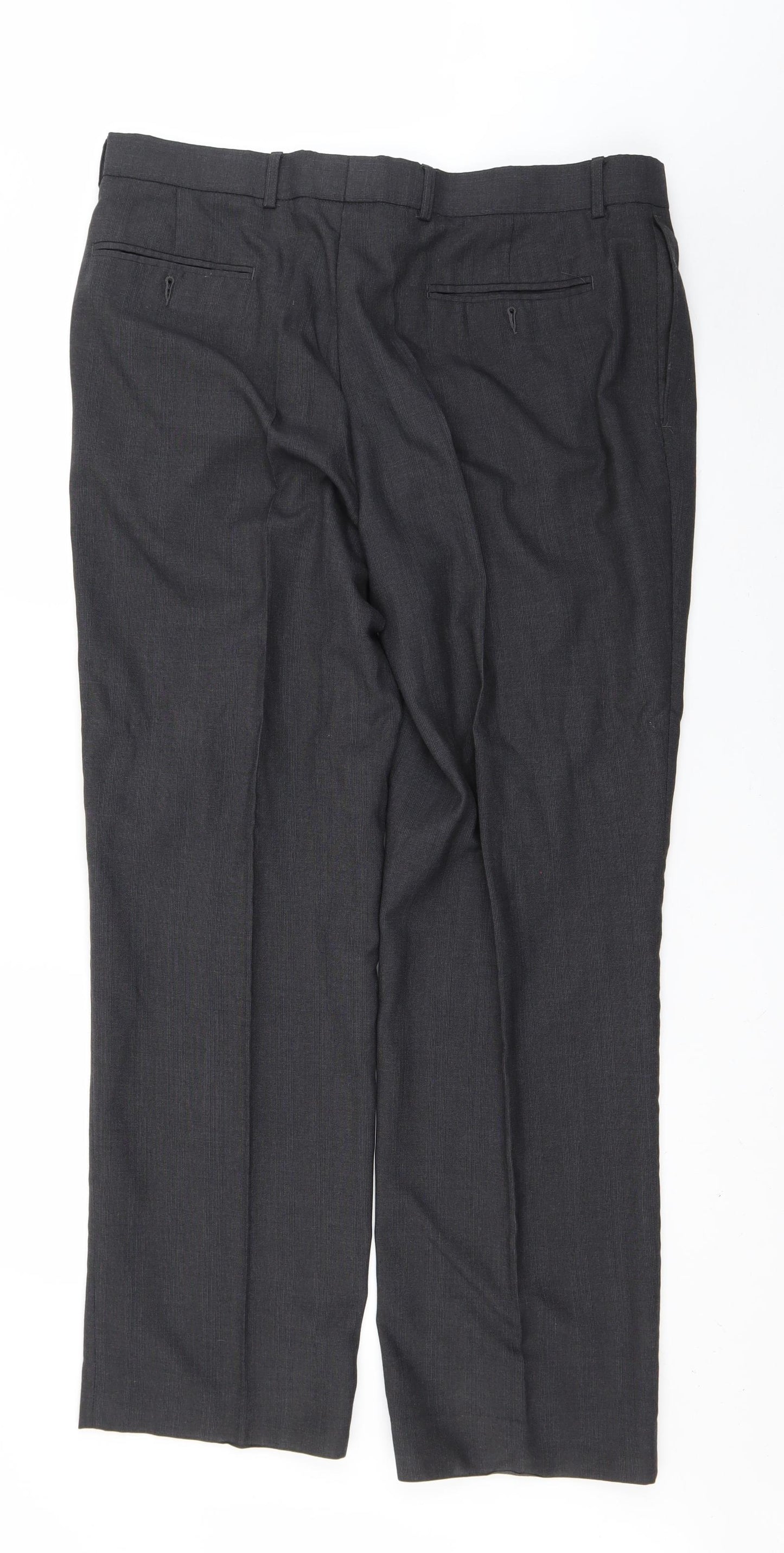 George Mens Grey   Trousers  Size 38 L31 in