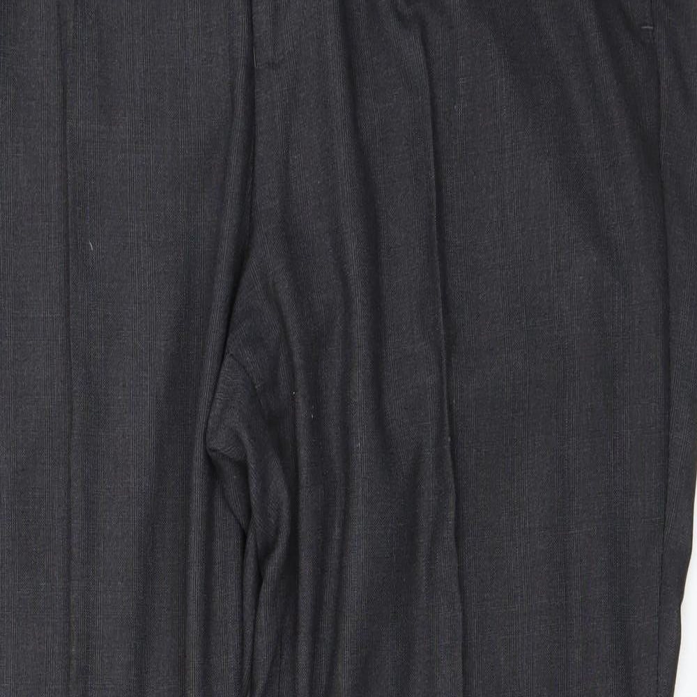 George Mens Grey   Trousers  Size 38 L31 in