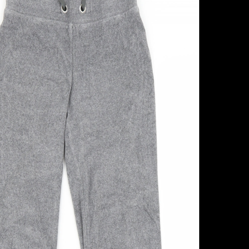 Marks and Spencer Womens Grey   Jogger Trousers Size 8 L27 in