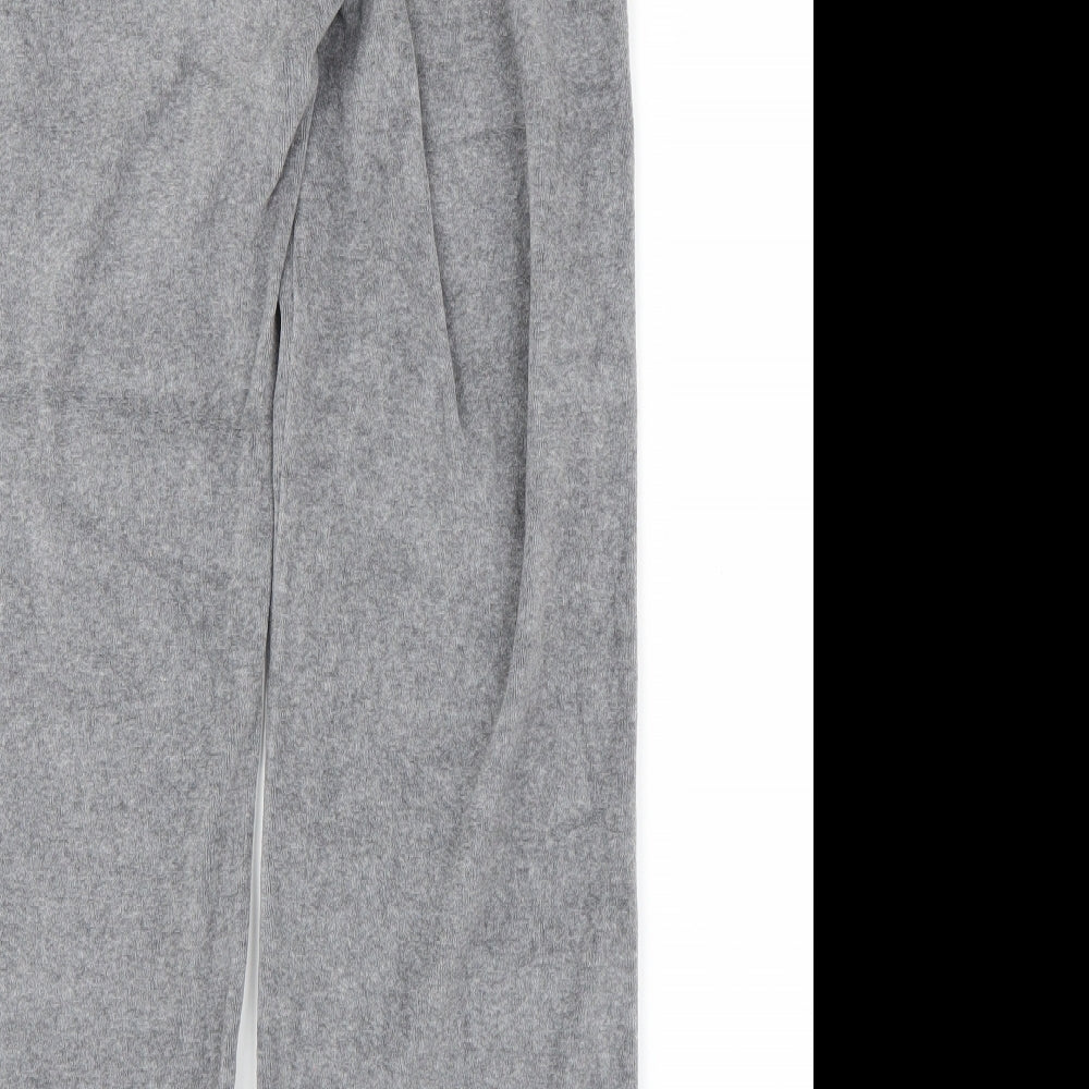 Marks and Spencer Womens Grey   Jogger Trousers Size 8 L27 in