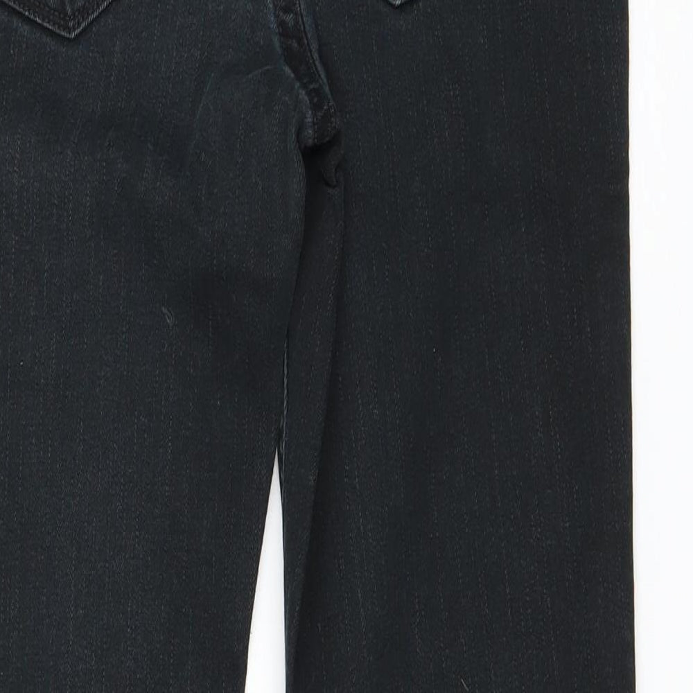 Marks and Spencer Womens Black   Bootcut Jeans Size 10 L27 in