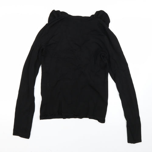 H&M Womens Black   Pullover Jumper Size M