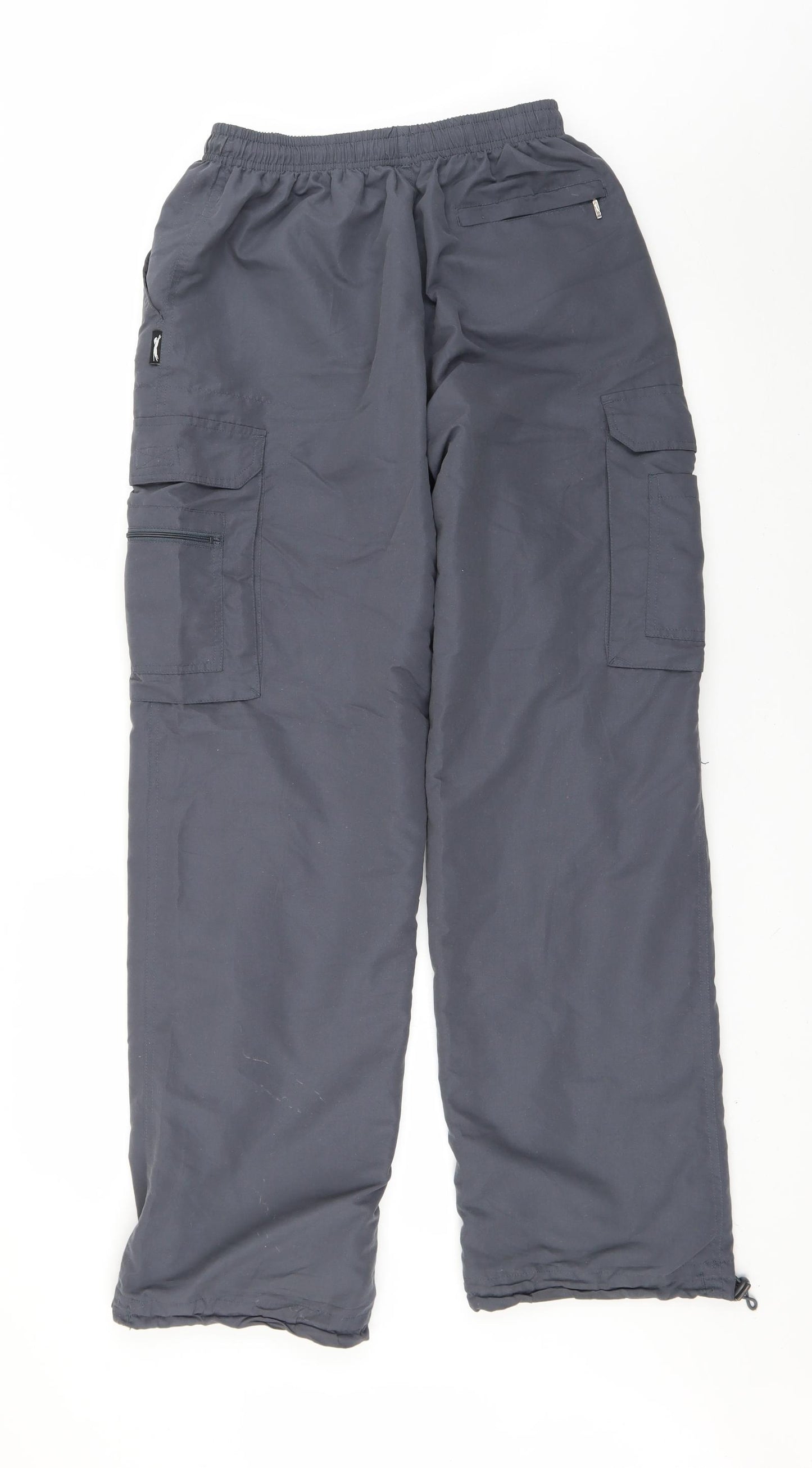 Slazenger Mens Grey   Jogger Trousers Size S L30 in