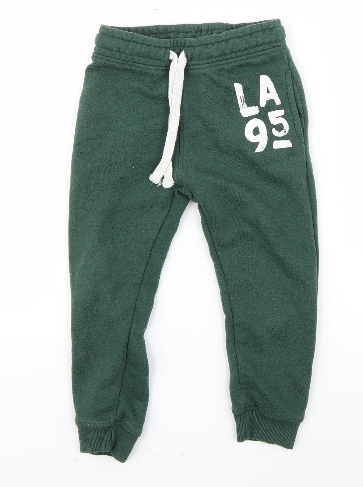 Minoti Boys Green   Jogger Trousers Size 3-4 Years