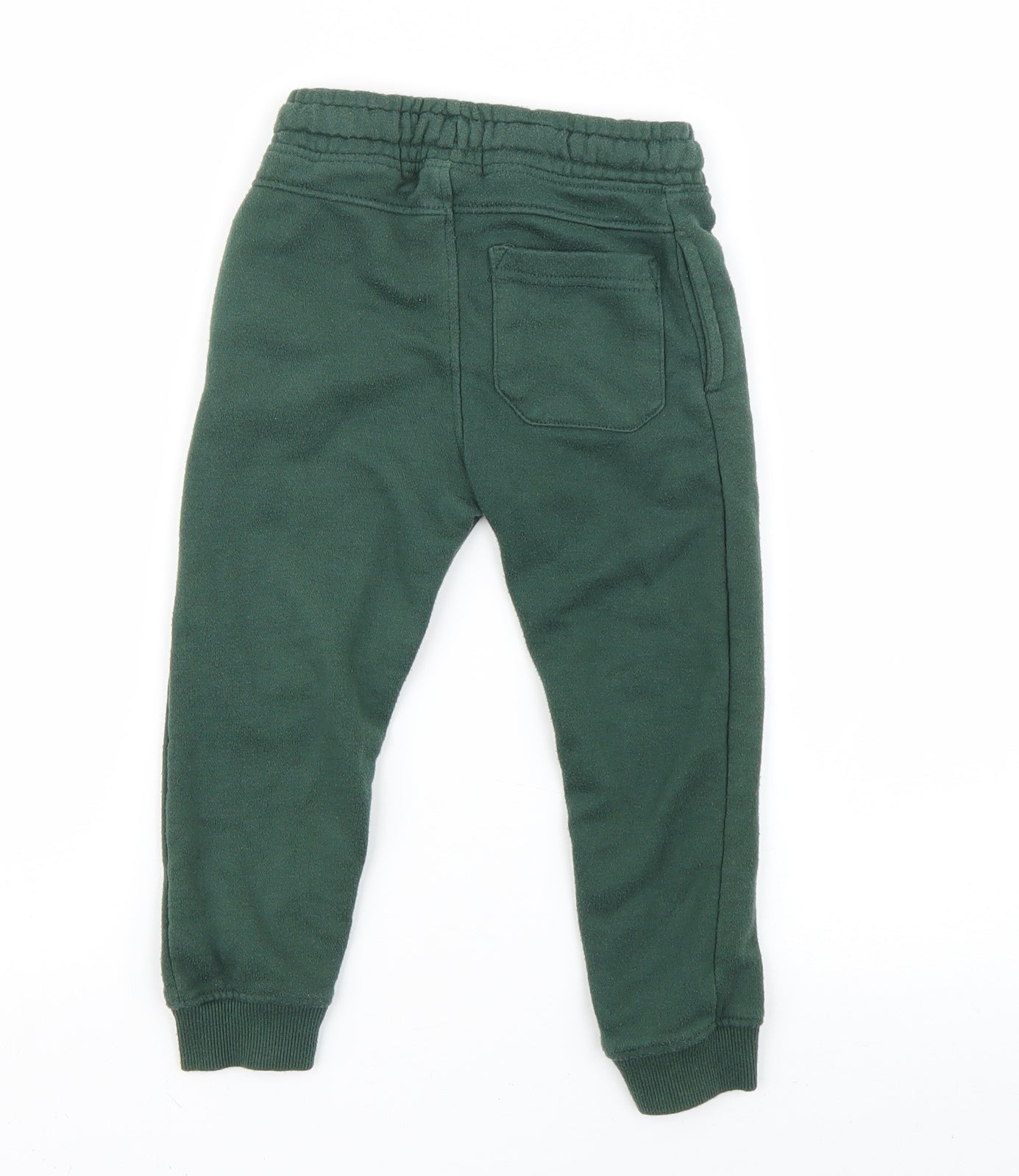 Minoti Boys Green   Jogger Trousers Size 3-4 Years