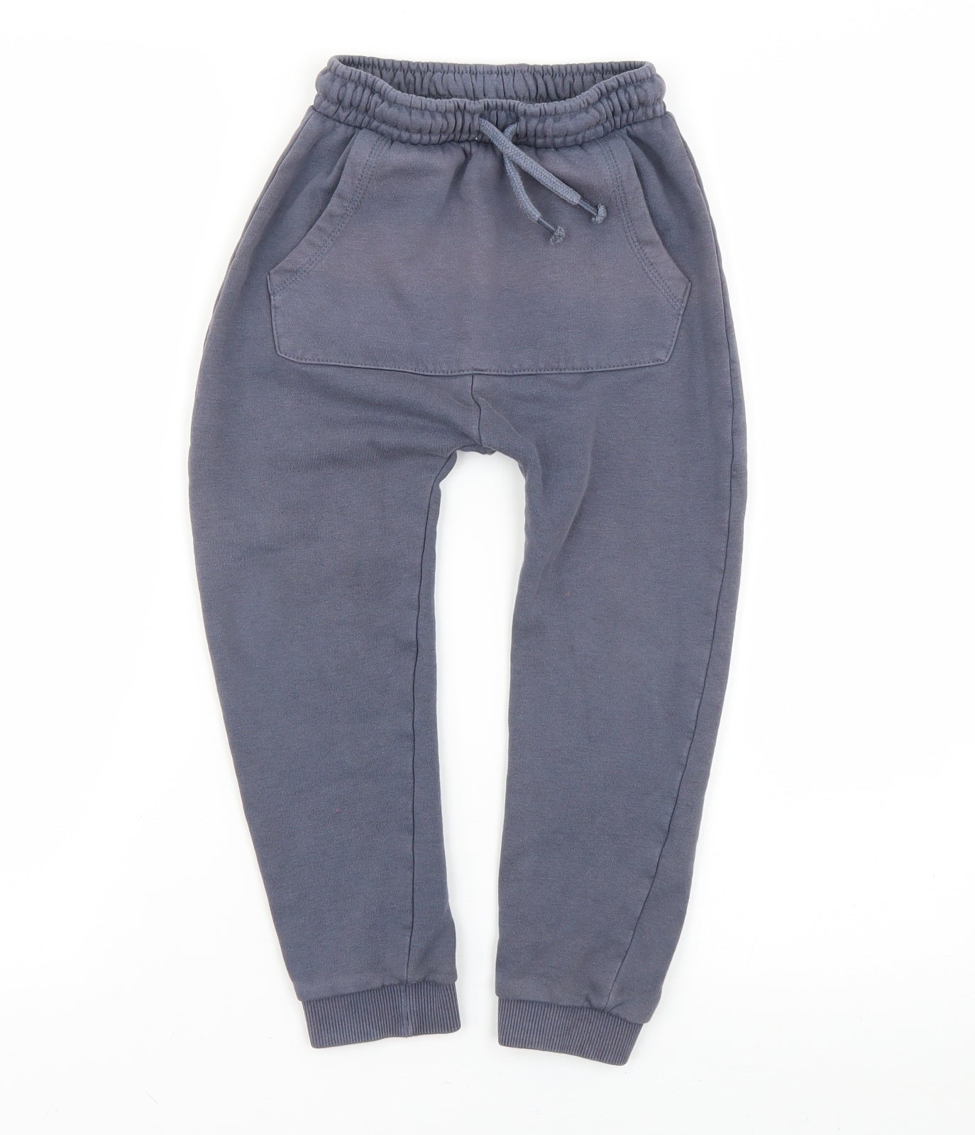 George Boys Blue   Jogger Trousers Size 4-5 Years