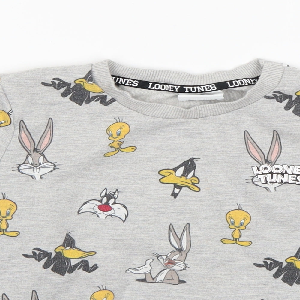 George Boys Grey   Pullover Sweatshirt Size 4-5 Years