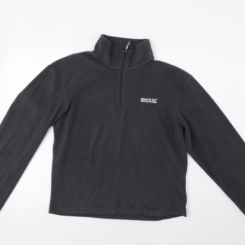 Regatta Womens Grey   Henley Sweatshirt Size L