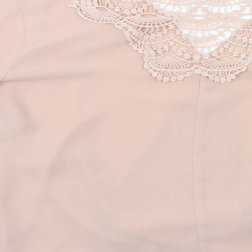 George Womens Pink   Basic Blouse Size 10