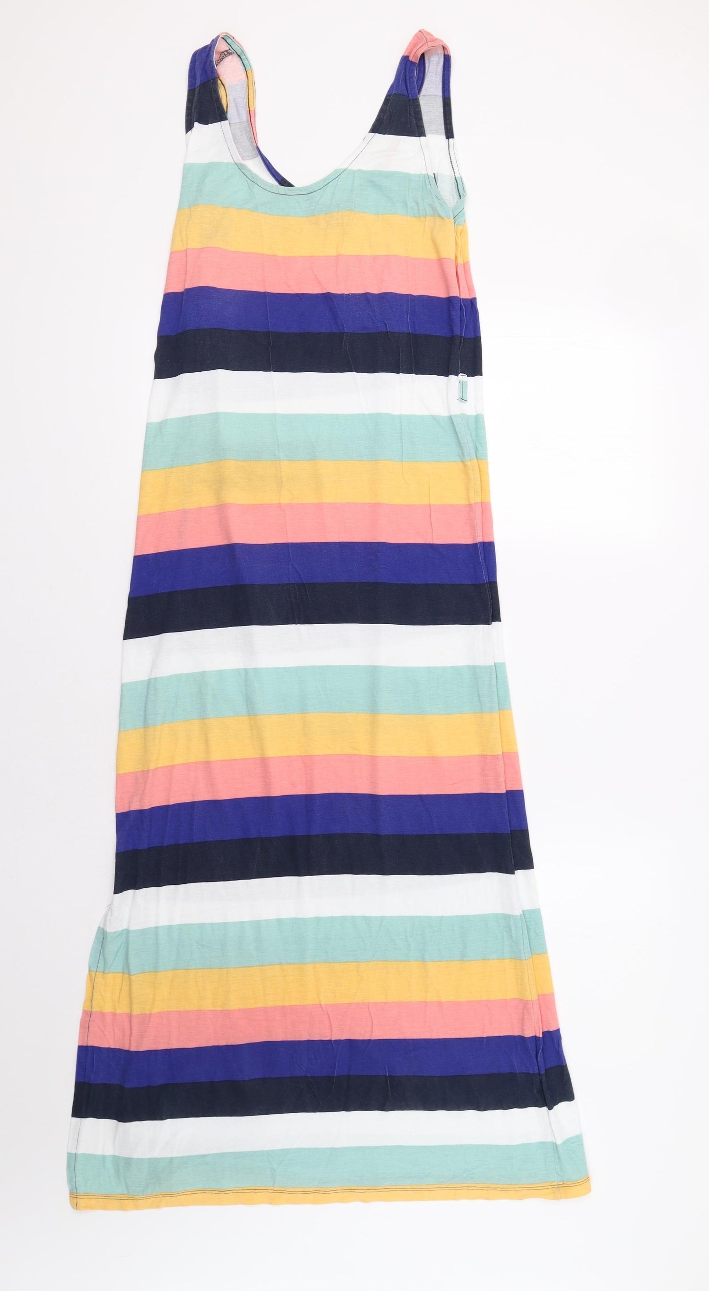 Studio Womens Multicoloured Striped  Tank Dress  Size 14