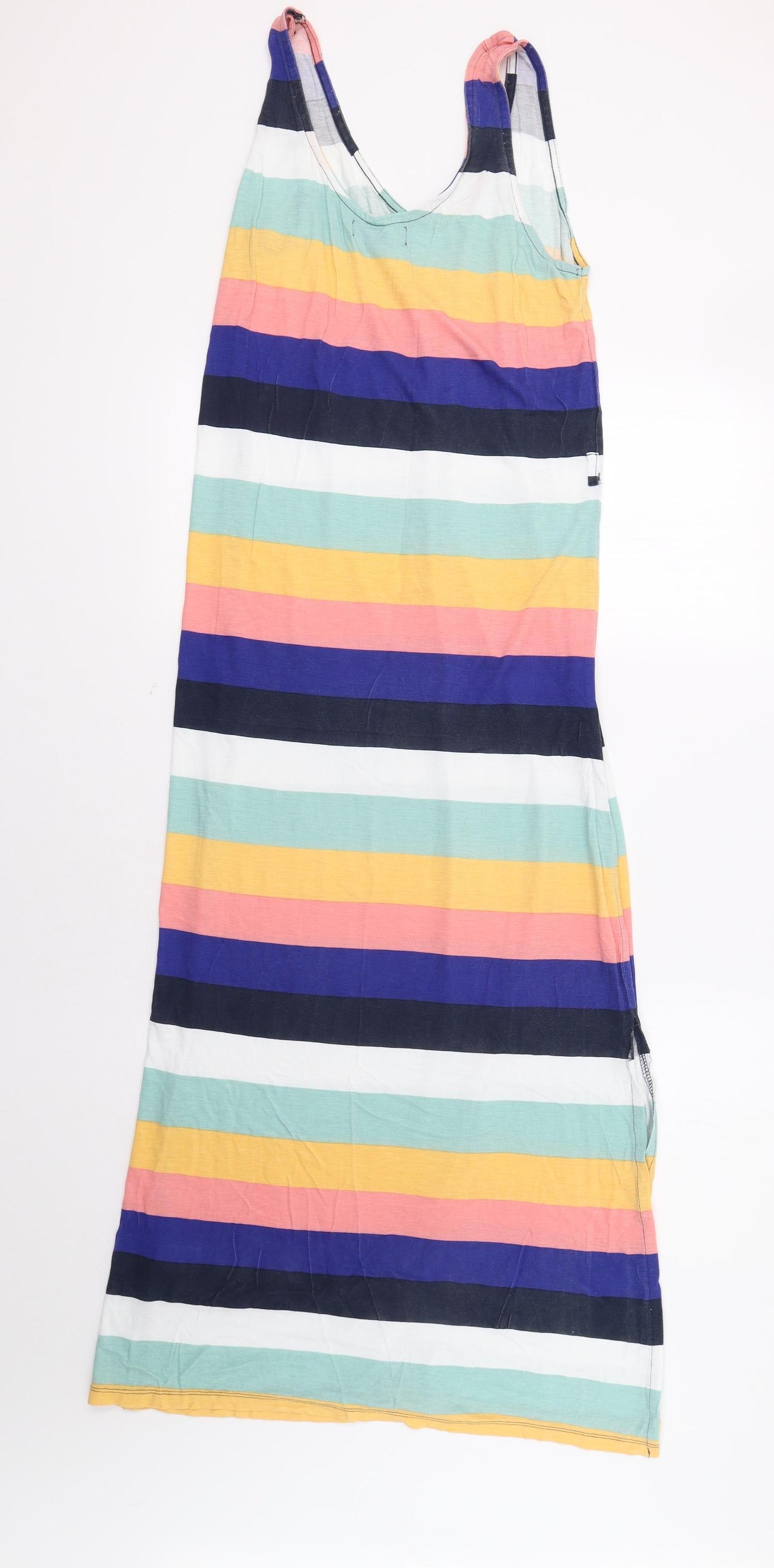 Studio Womens Multicoloured Striped  Tank Dress  Size 14